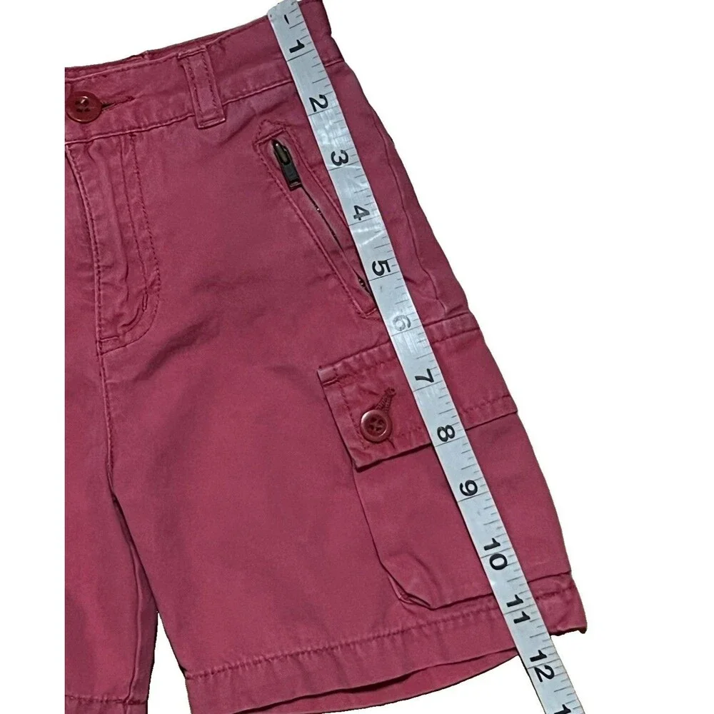 Ralph Lauren Polo Jeans Company Salmon Cargo Shorts Toddler Boys 2T